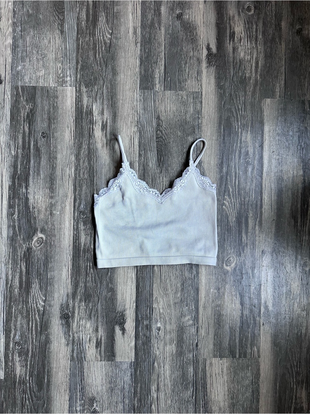 Wild Fable Lace V-Neck Cropped Cami Top Women’s Size X-Small